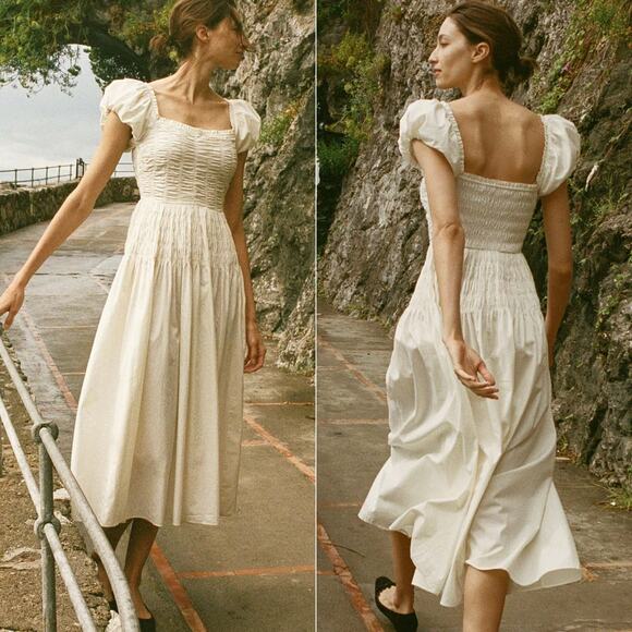 Doen Dresses & Skirts - NWT Doen Katherina Dress in Salt